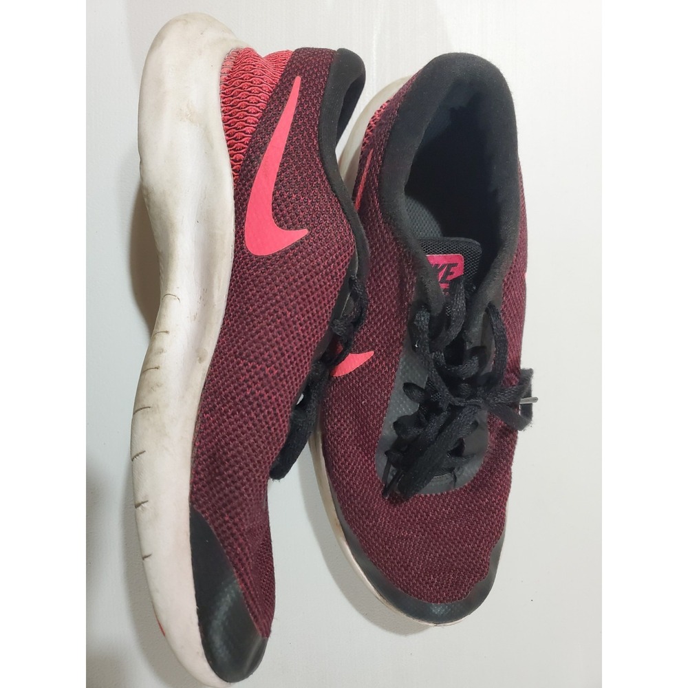 Nike Flex 2017 RN Womens Burgundy Crimson Running Shoes 908996-006 Size 8.5